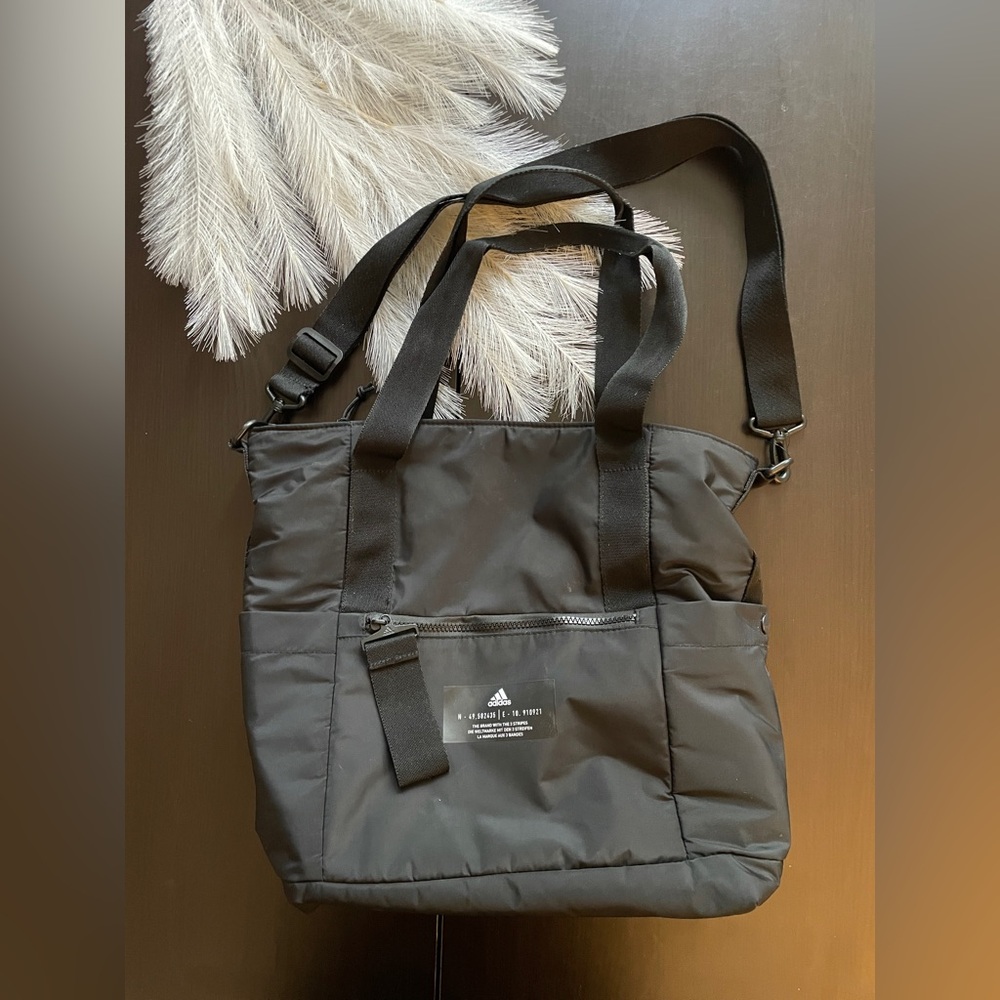 Adidas Black Women Workout Tote